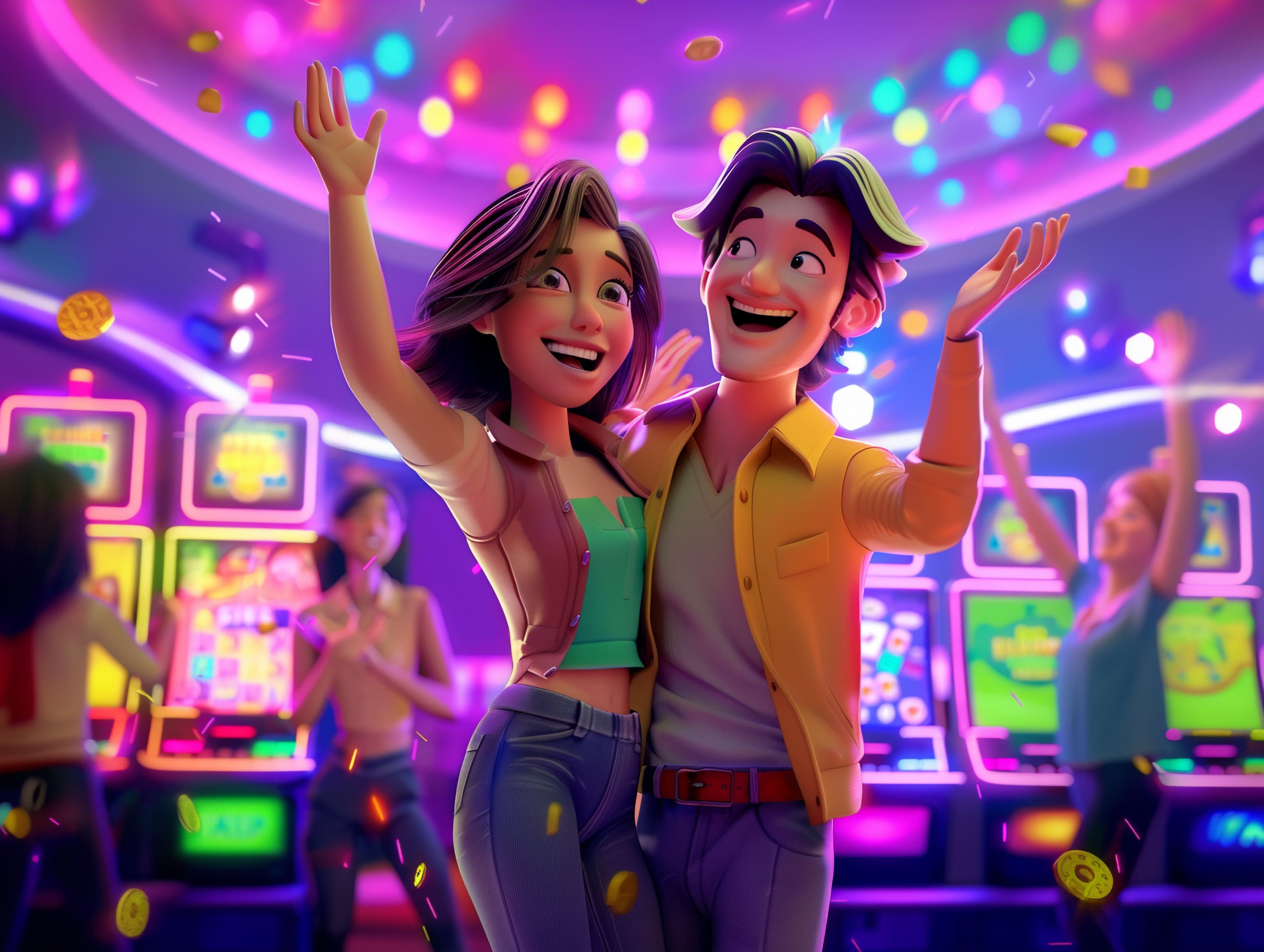 Player enjoying a social game on PlayJungleSe